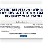 dv lottery 2018 results name list